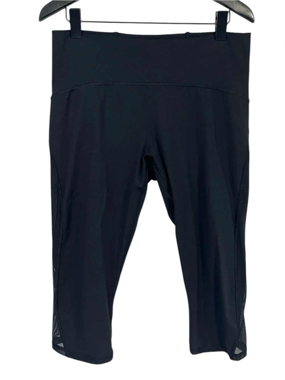 Lululemon Train Times Crop 17” size 12 in Black